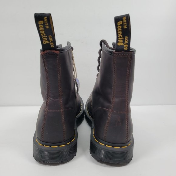 Dr. Martens 1460 Men's Wintergrip Leather Boots Cocoa 24038 US Size 10 NWB - Picture 7 of 12